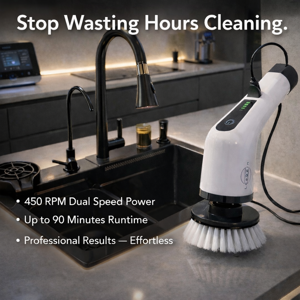 Electric Spin Scrubber