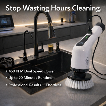 Electric Spin Scrubber