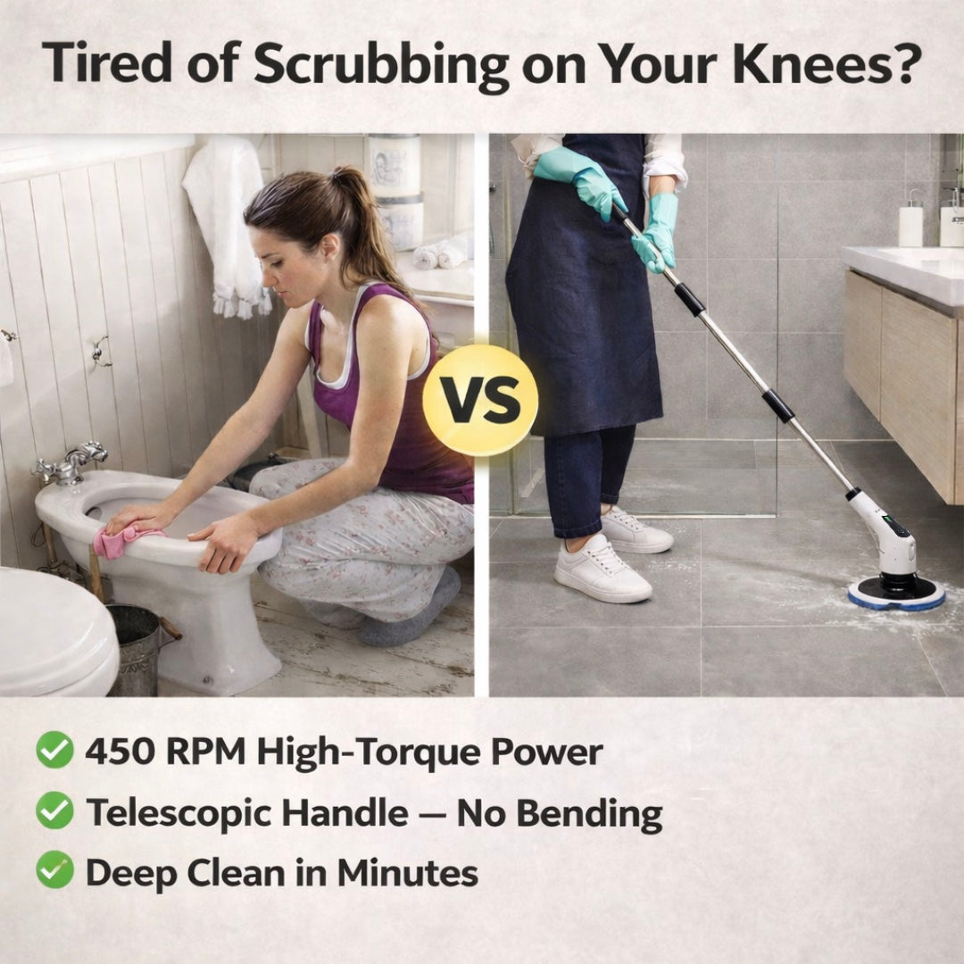 Electric Spin Scrubber