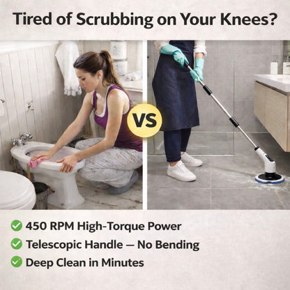 Electric Spin Scrubber